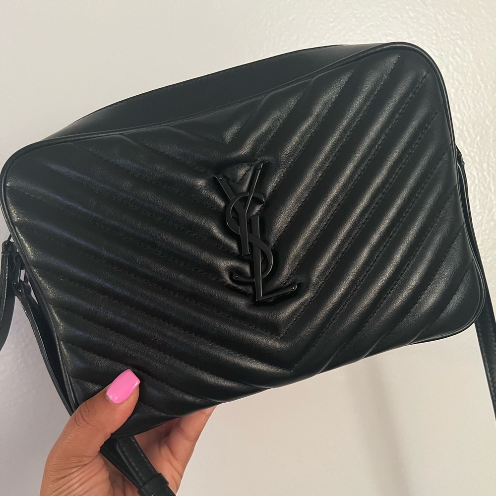 Saint Laurent Lou Matelassé calfskin Leather Camera Bag